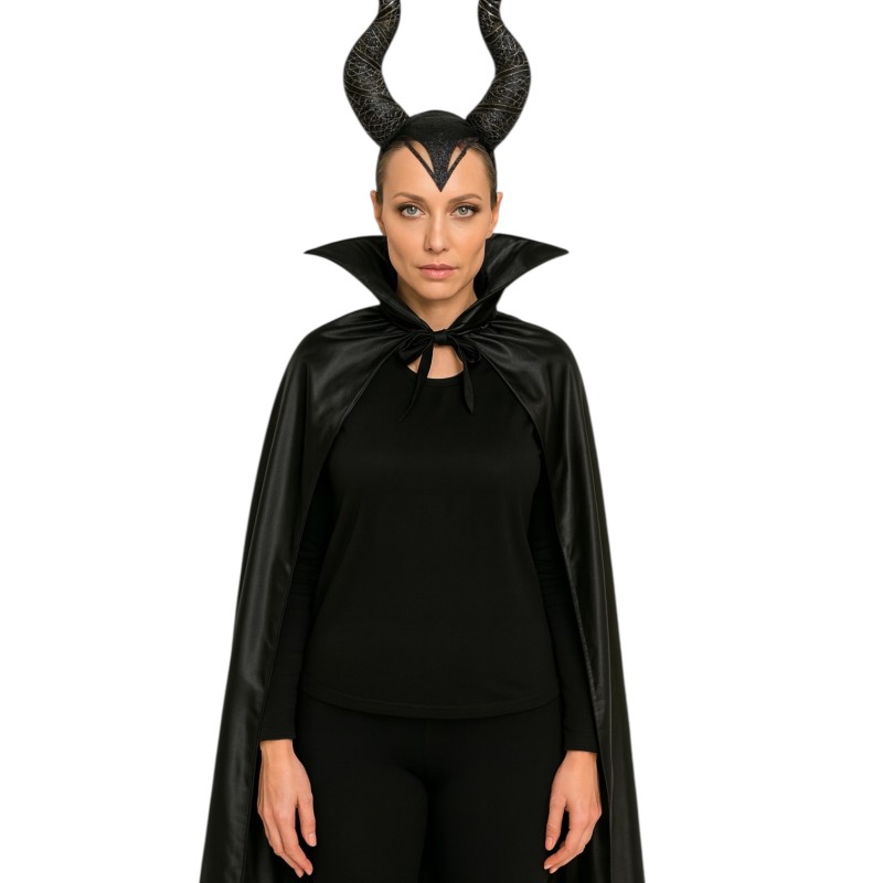 Zestaw Diabolina Demona z Peleryną i Rogami