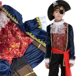 Kostium pirata z akcesoriami Strój z Kapeluszem