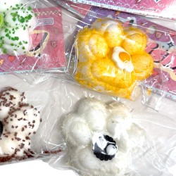 Zestaw Gniotków Kocia Łapka Mochi Ciastko Oreo 7szt