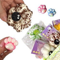 Zestaw Gniotków Kocia Łapka Mochi Ciastko Oreo 7szt