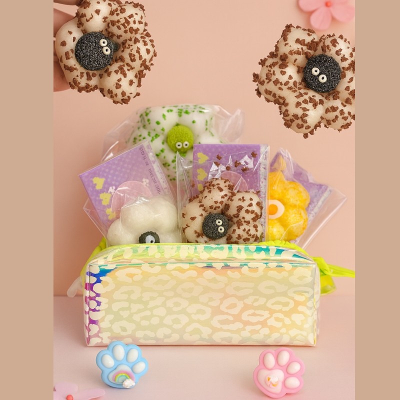 Zestaw Gniotków Kocia Łapka Mochi Ciastko Oreo 7szt