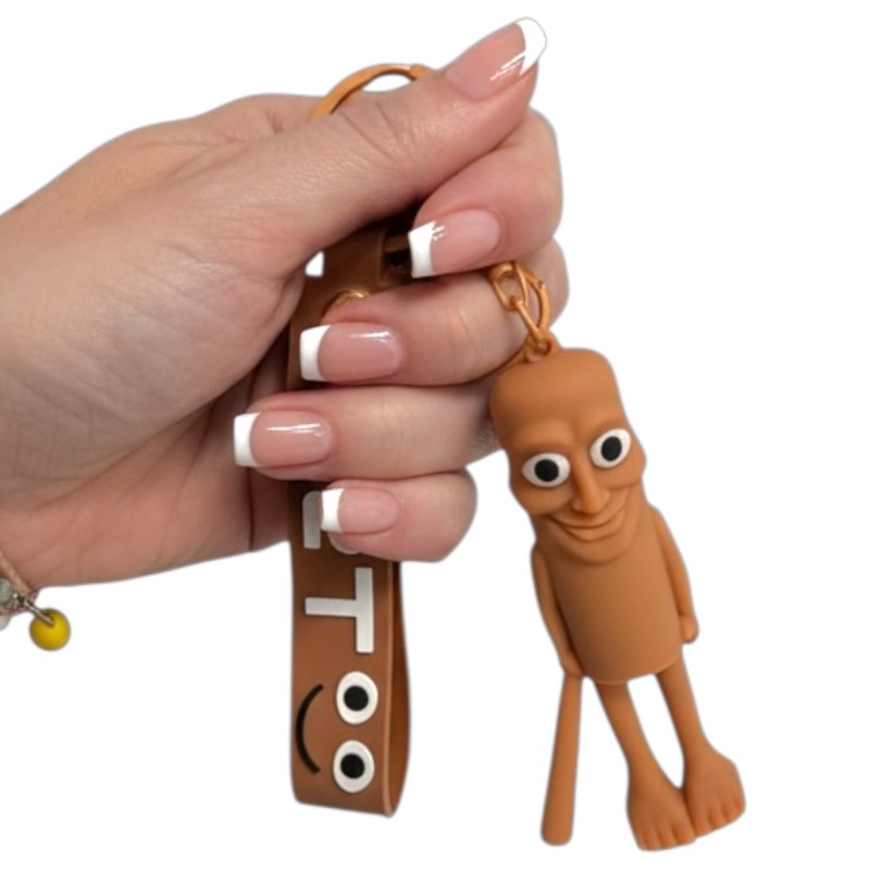 Gumowy brelok Tung Tung Sahur Brain Rot