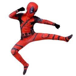 Strój Deadpool dziecięcy kombinezon z maską