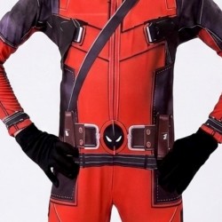 Strój Deadpool dziecięcy kombinezon z maską