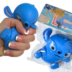 Mięciutki Gniotek Niebieski Stworek Squishy  9x9cm Taba