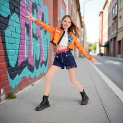 K-pop kostium Rumi Demon Hunters 140-150