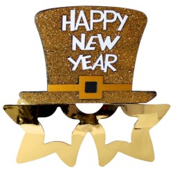 Okulary Happy New Year