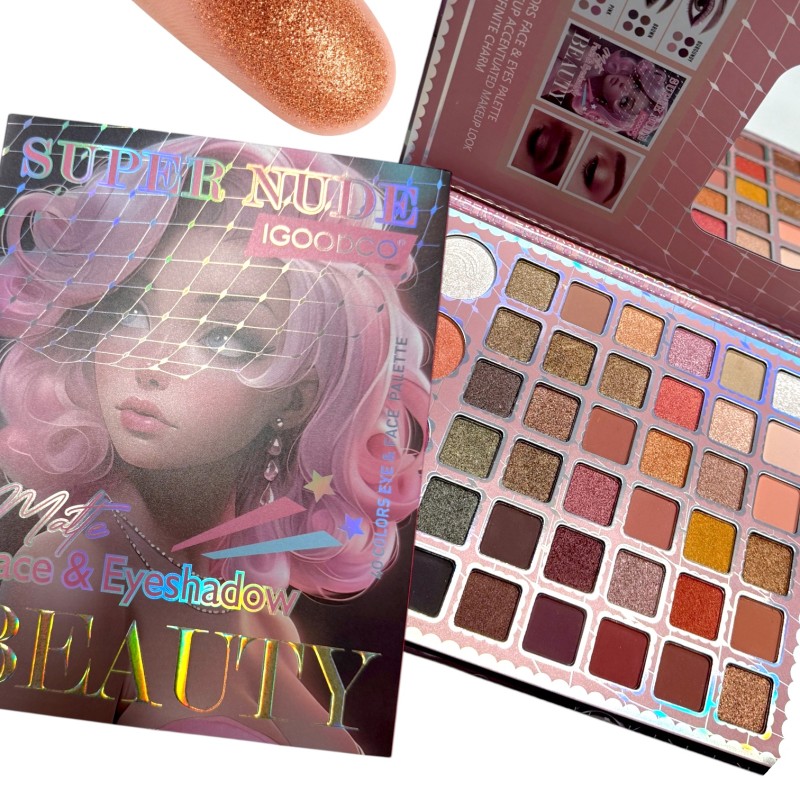 Paleta cieni IGODOO Super Nude 40 kolorów