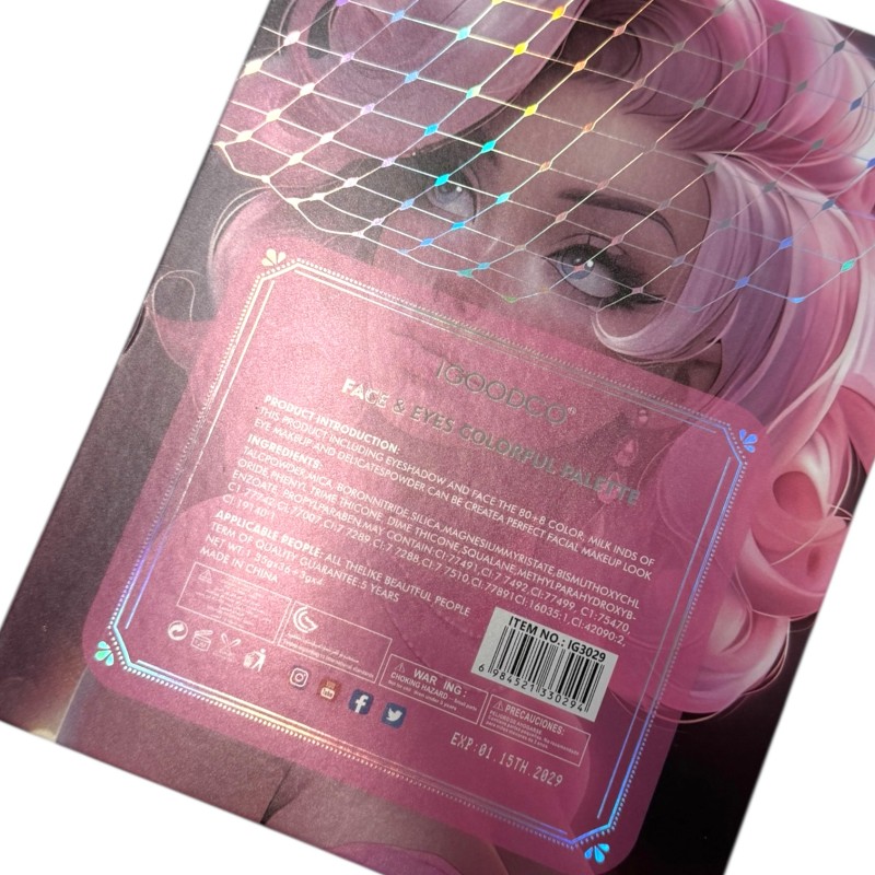 Paleta cieni IGODOO Super Nude 40 kolorów