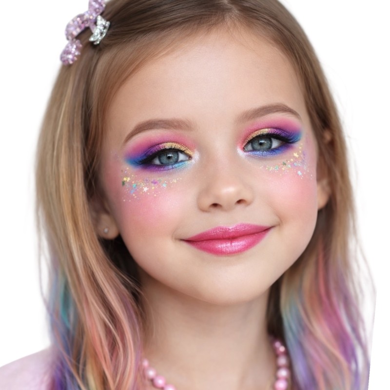 Paleta cieni Glitter 16 cieni 4 rozświetlacze