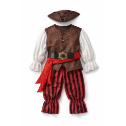 Kostium pirat z kapeluszem i dodatkami