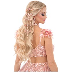 Kryształki naklejki do włosów i ciała, 1 szt.