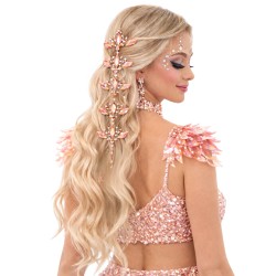 Kryształki naklejki do włosów i ciała, 1 szt.