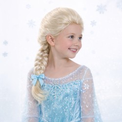 Peruka włosy warkocz Elsa