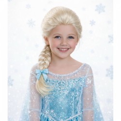Peruka włosy warkocz Elsa