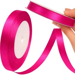 Wstążka satynowa różowa 6...