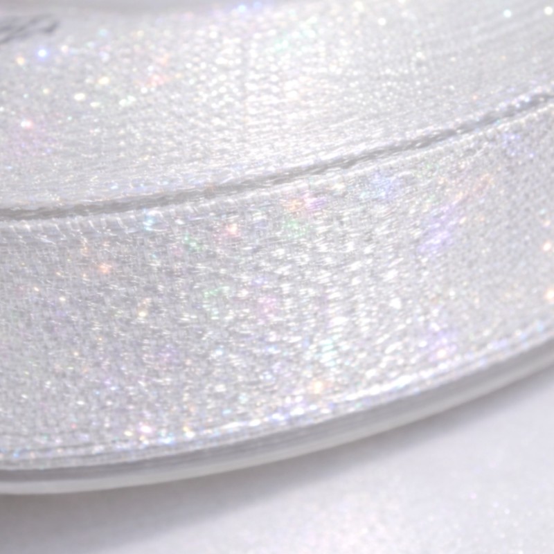 Wstążka z efektem Holo Brokat 1cm x 22 m Dekoracja