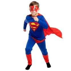 Strój superbohatera Superman z peleryną dla dzieci