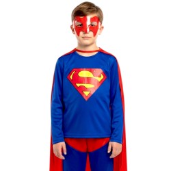 Strój superbohatera Superman z peleryną dla dzieci
