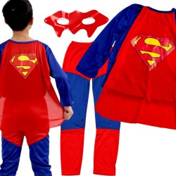 Strój superbohatera Superman z peleryną dla dzieci
