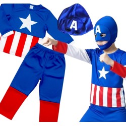 Kostium Superbohatera Captain America strój Kapitan Ameryka