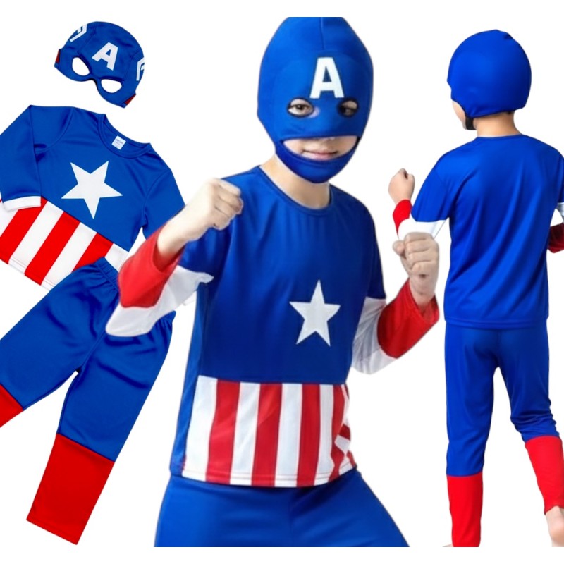 Kostium Superbohatera Captain America strój Kapitan Ameryka