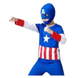 Kostium Superbohatera Captain America strój Kapitan Ameryka