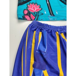 Strój Demon Hunters KPOP Zoey cosplay top i spodnie