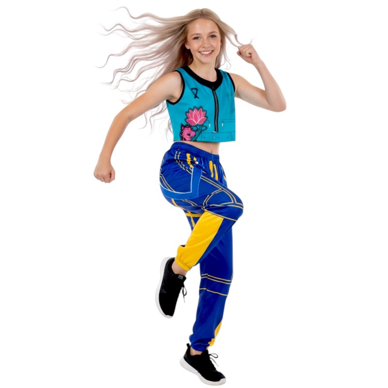 Strój Demon Hunters KPOP Zoey cosplay top i spodnie