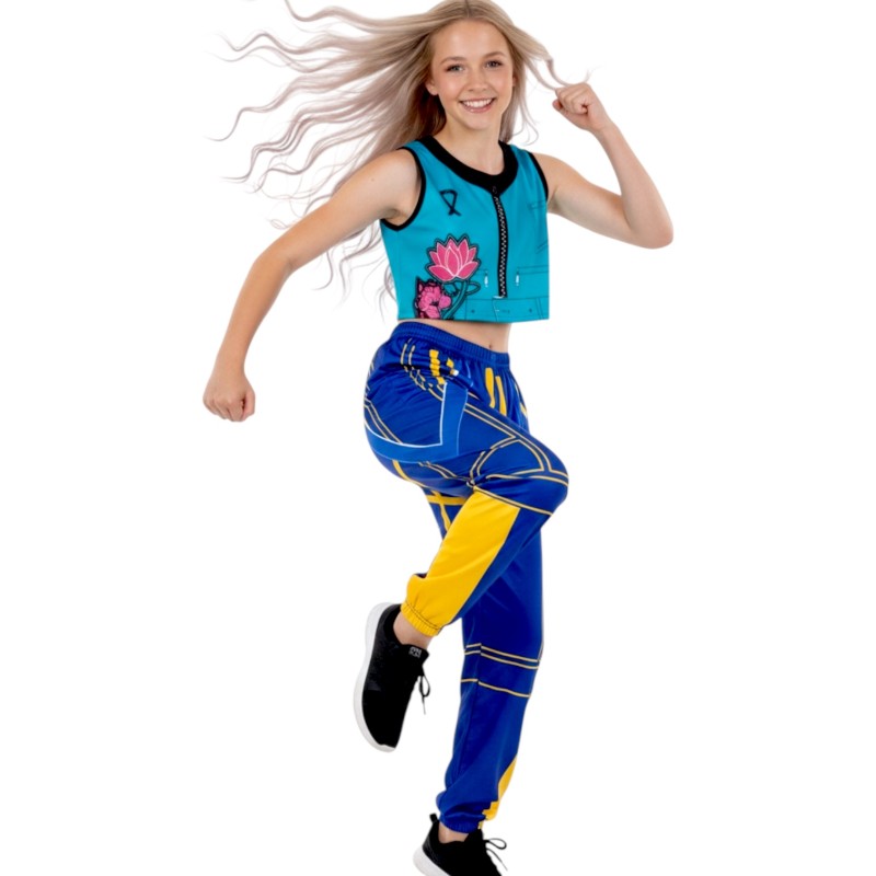 Strój Demon Hunters KPOP Zoey cosplay top i spodnie