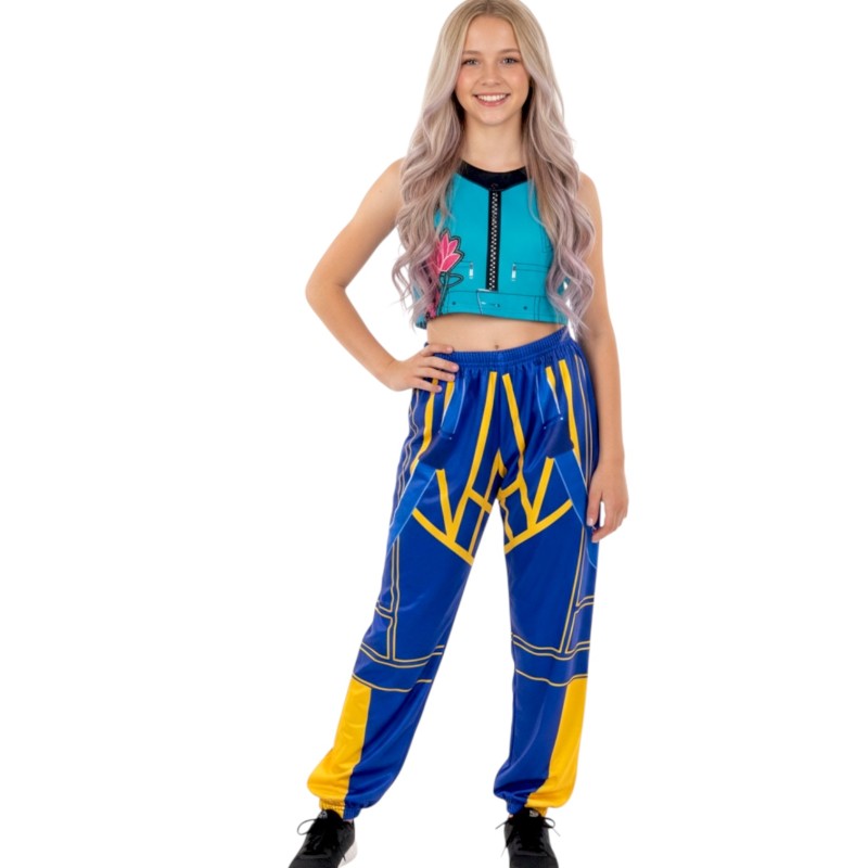 Strój Demon Hunters KPOP Zoey cosplay top i spodnie