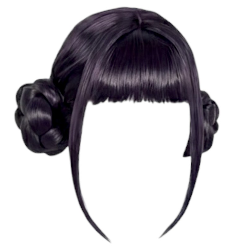 Peruka cosplay czarna KPOP styl anime