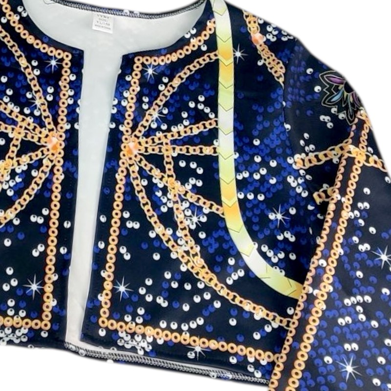 Strój KPOP Demon Hunters Rumi 3w1 XXL