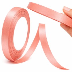 Satynowa wstążka różowa...