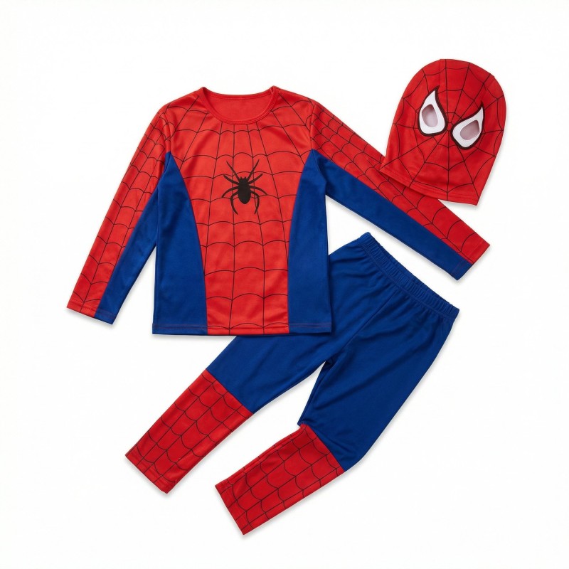 Spiderman Strój Przebranie Maska