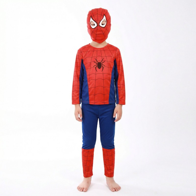 Spiderman Strój Przebranie Maska