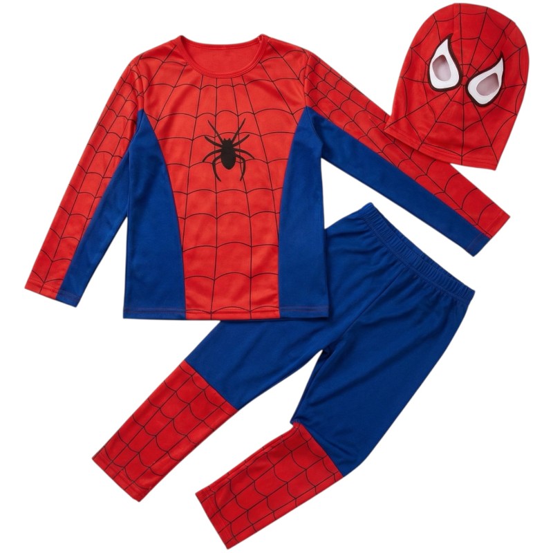 Spiderman Strój Przebranie Maska