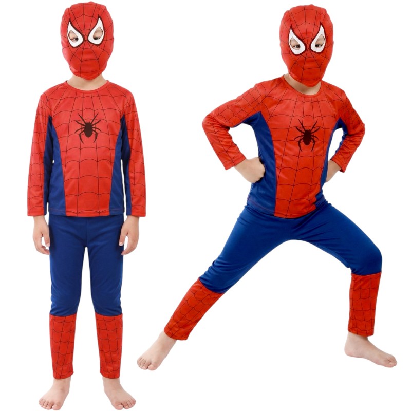 Spiderman Strój Przebranie Maska