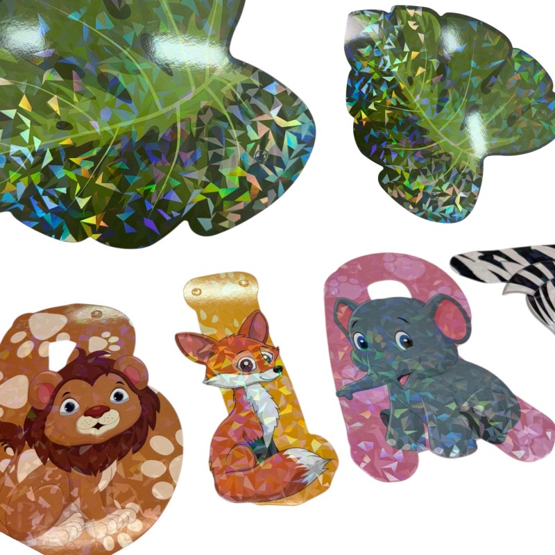 Baner Happy Birthday Forest Party Zwierzątka