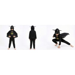 Strój przebranie Batman pelerynka super bohater