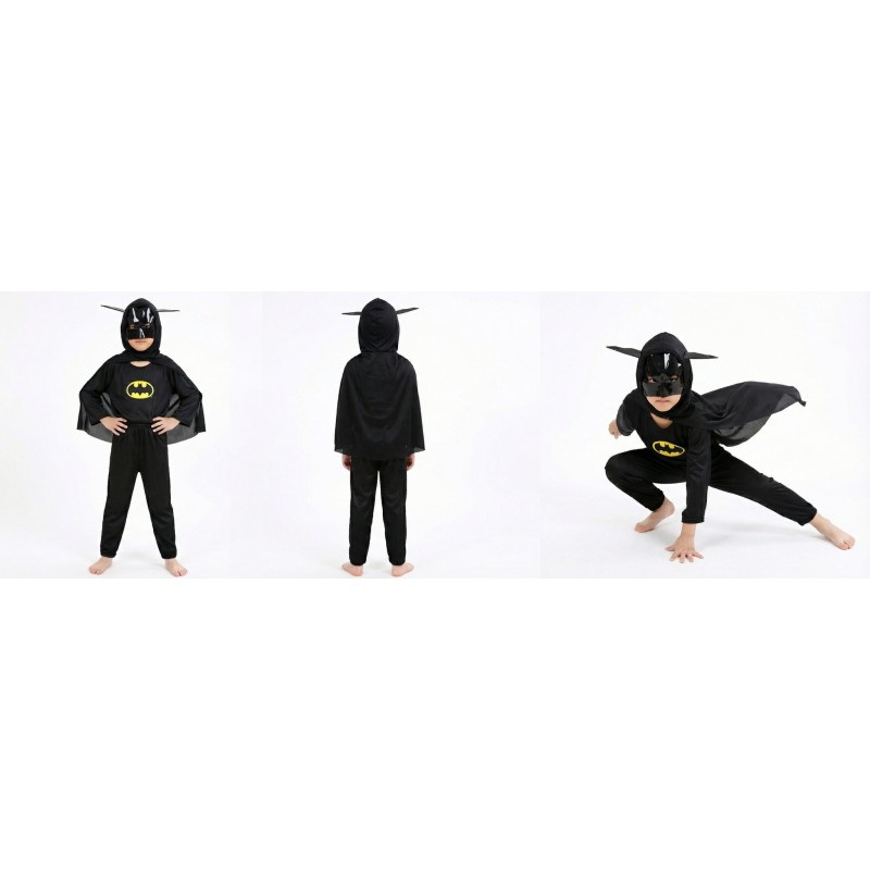 Strój przebranie Batman pelerynka super bohater