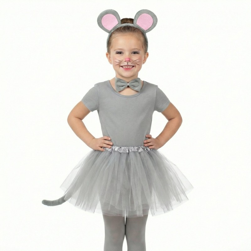 Strój Mysz Myszka Tiulowa Spódniczka Opaska Ogon