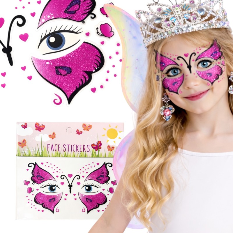 Zestaw Wróżka Motyl Motylek Czarodziejka - Skrzydła Spódniczka Biżuteria