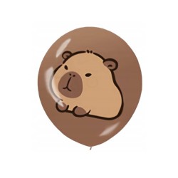 Zestaw Balonów Lateksowych Kapibara 100 sztuk