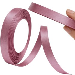 Wstążka satynowa wrzosowa 6...