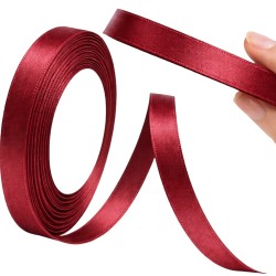 Wstążka satynowa bordowa 6...