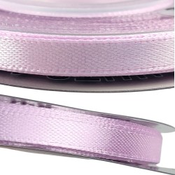 Wstążka satynowa lawendowa fioletowa 6 mm 22,5 m