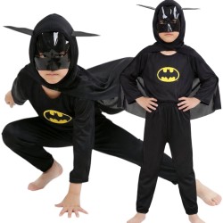 Strój przebranie Batman pelerynka super bohater