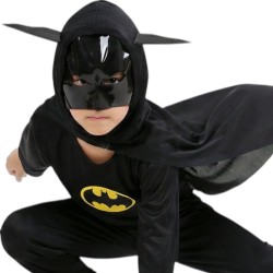 Strój przebranie Batman pelerynka super bohater