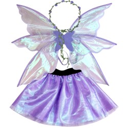 Zestaw Wróżki Holo z LED Skrzydłami i Kryształkami